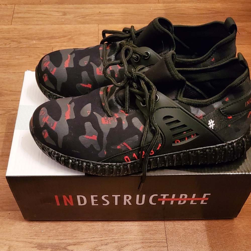 Indestructible Shoes CamoX Black Red